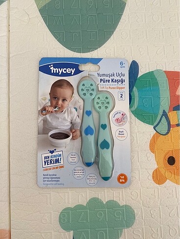 Mycey yumuşak uçlu püre kaşığı