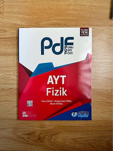 Pdf AYT Fizik Soru bankası