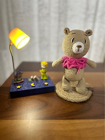 Waffle Ayıcık Amigurumi oyuncak