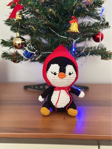 Amigurumi Penguen Oyuncak