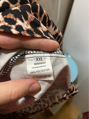 xxl Beden çeşitli Renk leopar desenli üst
