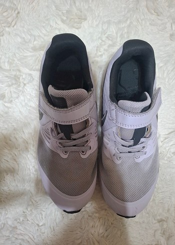 Kız Çocuk Mor Sneaker Velcro Bantlı - Görsel 6