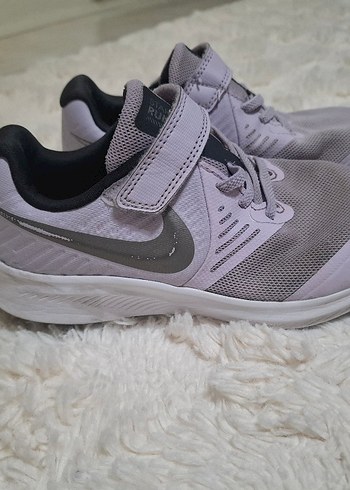Kız Çocuk Mor Sneaker Velcro Bantlı - Görsel 2