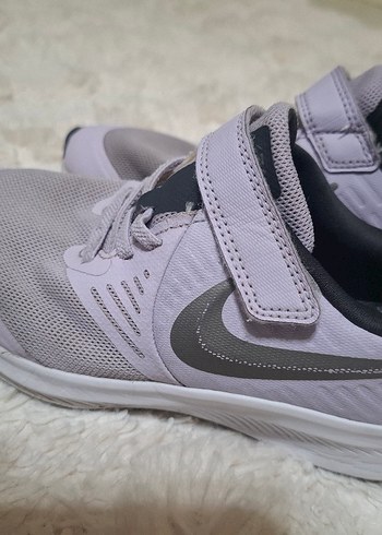 Kız Çocuk Mor Sneaker Velcro Bantlı - Görsel 4