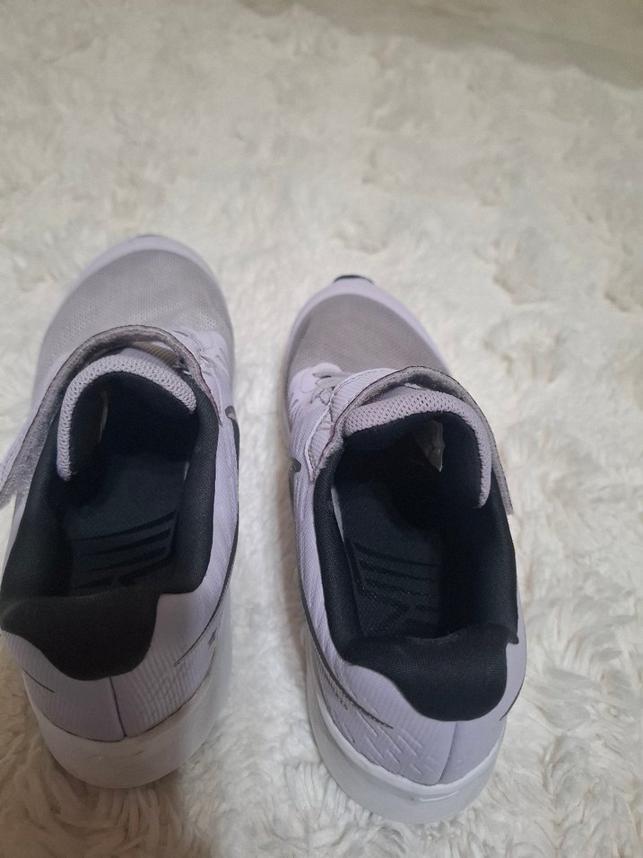Kız Çocuk Mor Sneaker Velcro Bantlı - Görsel 3