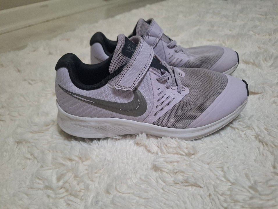 Kız Çocuk Mor Sneaker Velcro Bantlı - Görsel 2