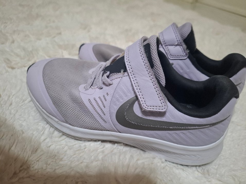 Kız Çocuk Mor Sneaker Velcro Bantlı - Görsel 4