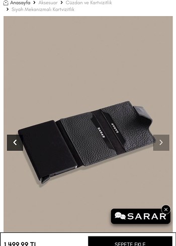 Siyah Erkek Cüzdanı - Görsel 4
