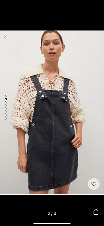Mango Mango Denim Salopet