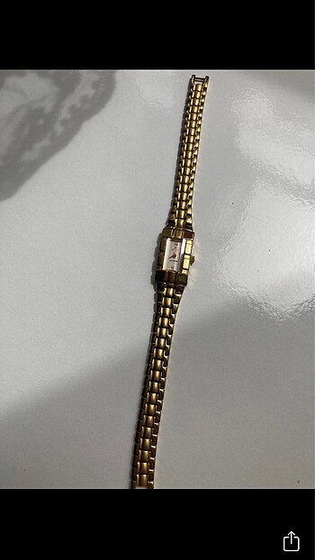 Beden altın Renk Vintage Kadın Gold Saat