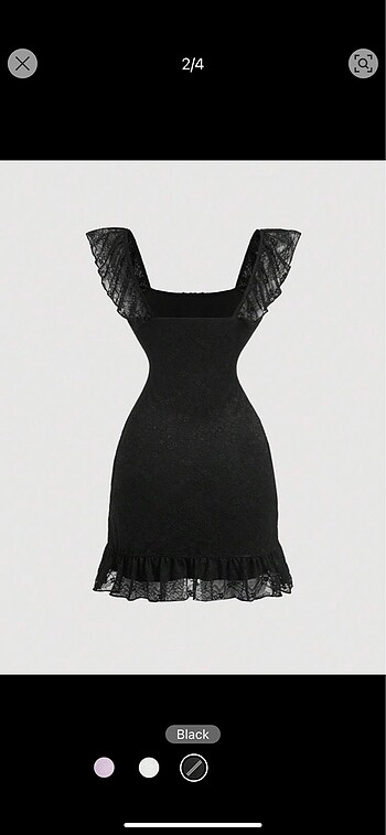 Sheinside SHEIN GOTH FAIRYCORE y2k elbise