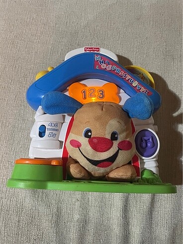 Fisher price eğitici köpek kulübesi