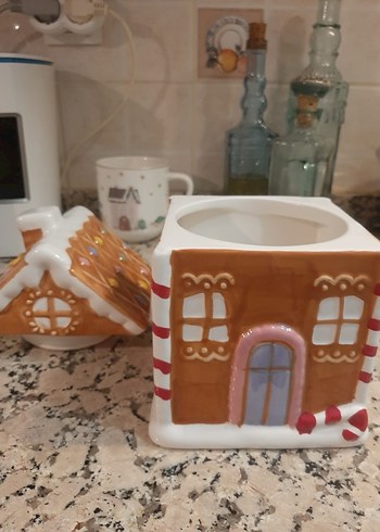 Dekoratif Kavanoz Ev Figürü - Görsel 2