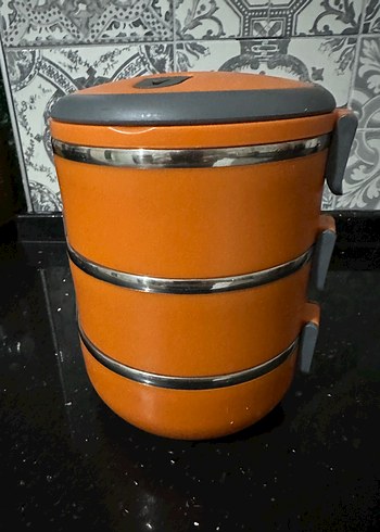 3 Katlı Yemek Termosu - Görsel 3