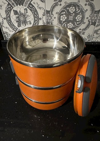 3 Katlı Yemek Termosu - Görsel 4