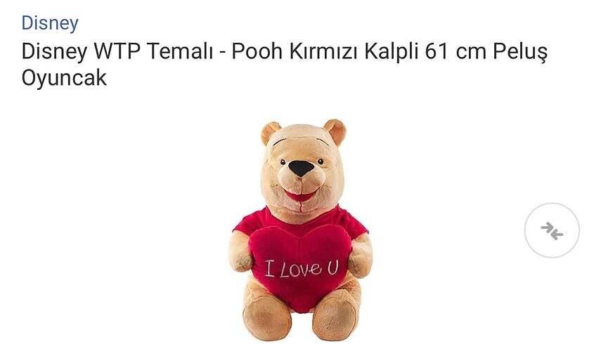 Disney oyuncakAyı