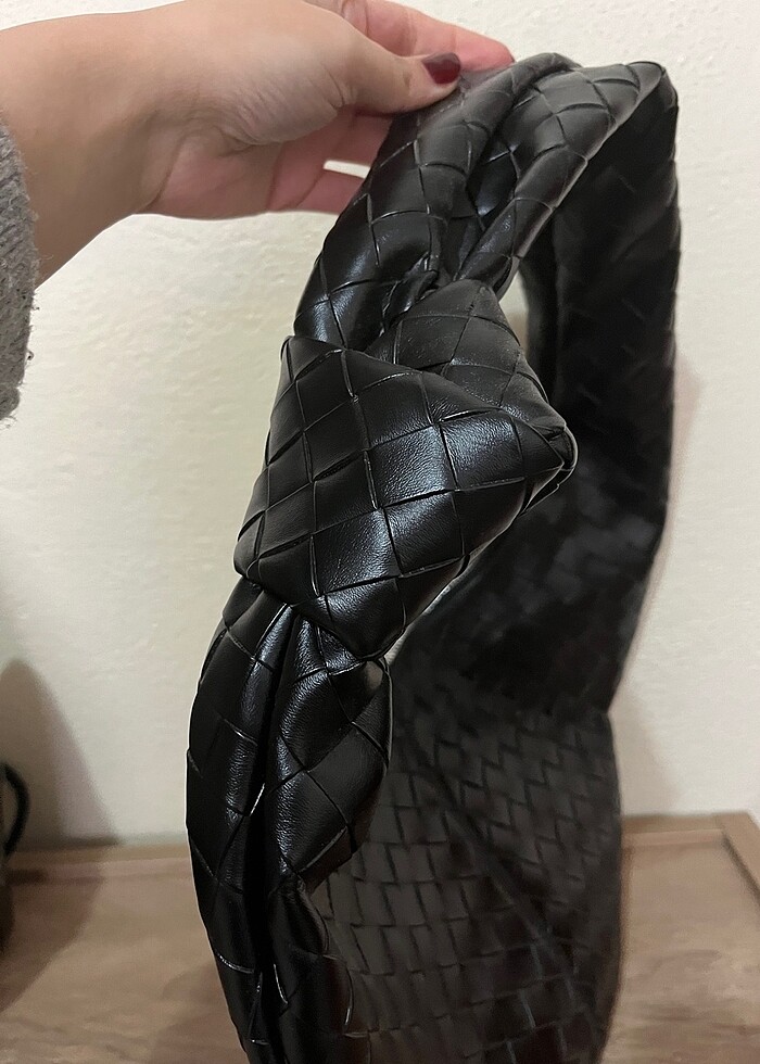 Örgülü model çanta - Görsel 4