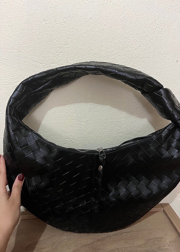 Örgülü model çanta - Görsel 2