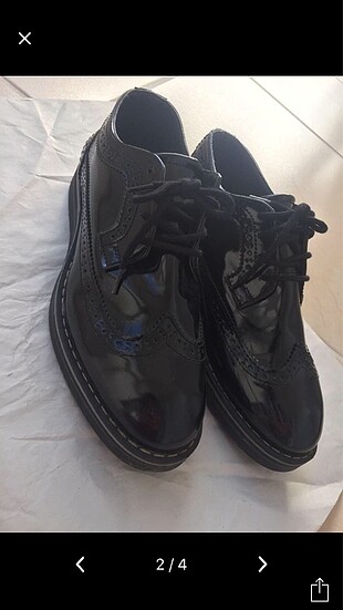 38 Beden siyah Renk Oxford ayakkabı