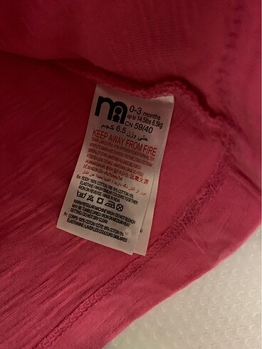 Mothercare Mothercare tişört şort