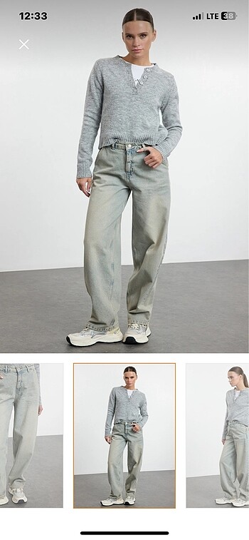 Baggy Jean Trendyolmilla
