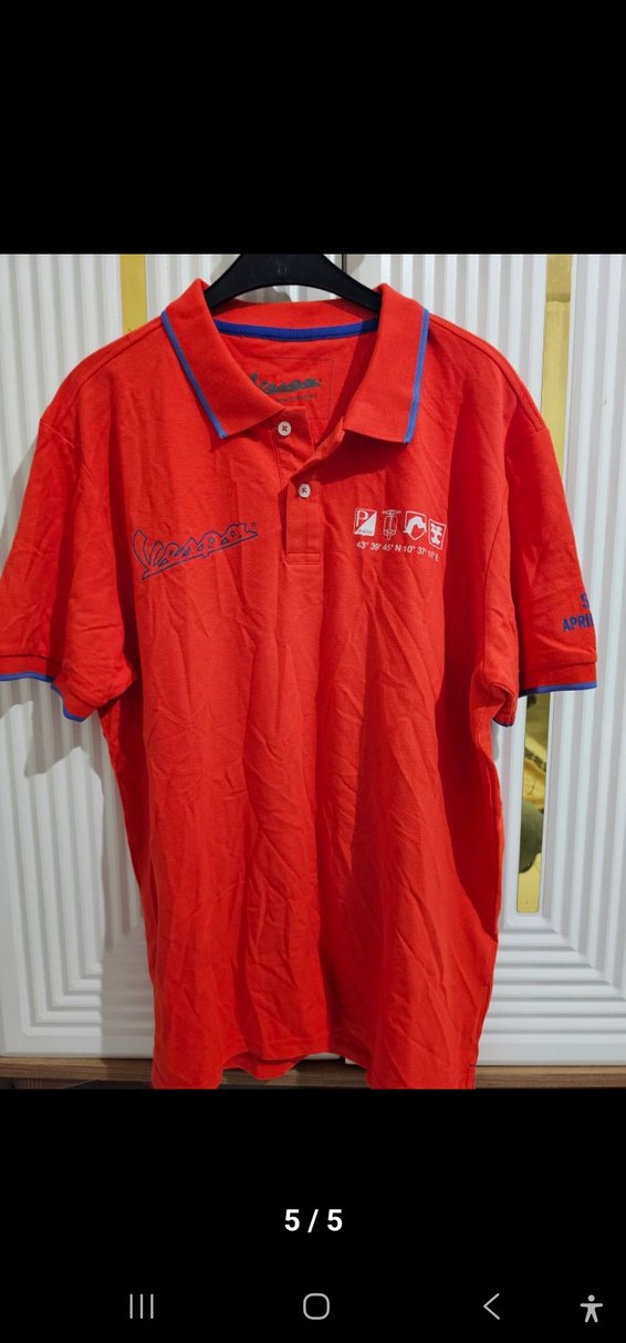 VESPA T-SHIRT ORİJİNALDİR - Görsel 5