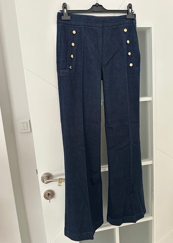 Tommy Hilfiger Koyu Lacivert Denim Pantolon