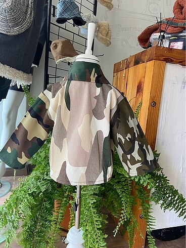 Zara Kamuflaj çocuk ceket