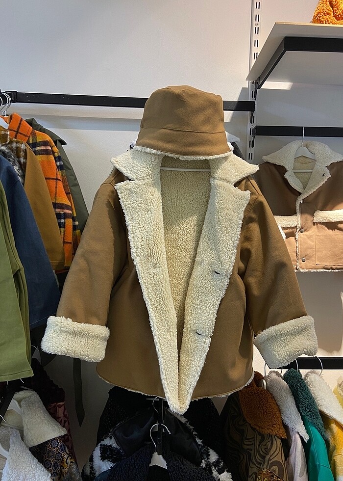 Tasarım bebek kaban şapka - Görsel 2