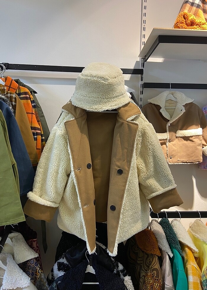 Tasarım bebek kaban şapka - Görsel 4