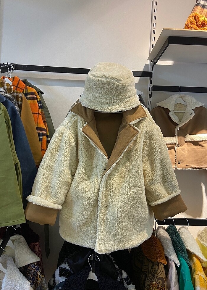 Tasarım bebek kaban şapka - Görsel 5