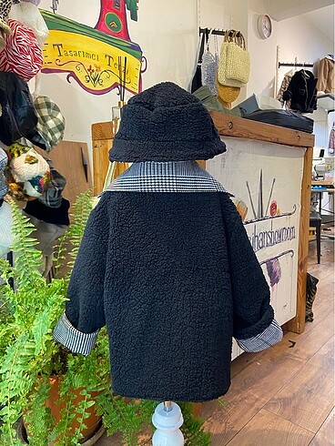 Kazayağı çocuk kaban şapka - Görsel 8