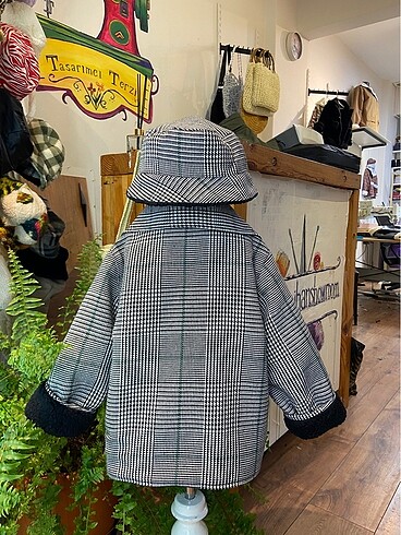 Siyah Kazayağı tasarım kaban şapka - Görsel 5