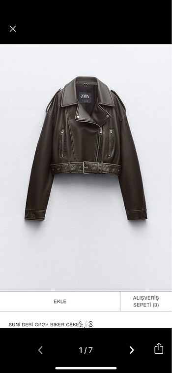 Biker ceket
