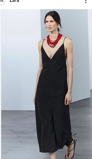 xs Beden Zara elbise