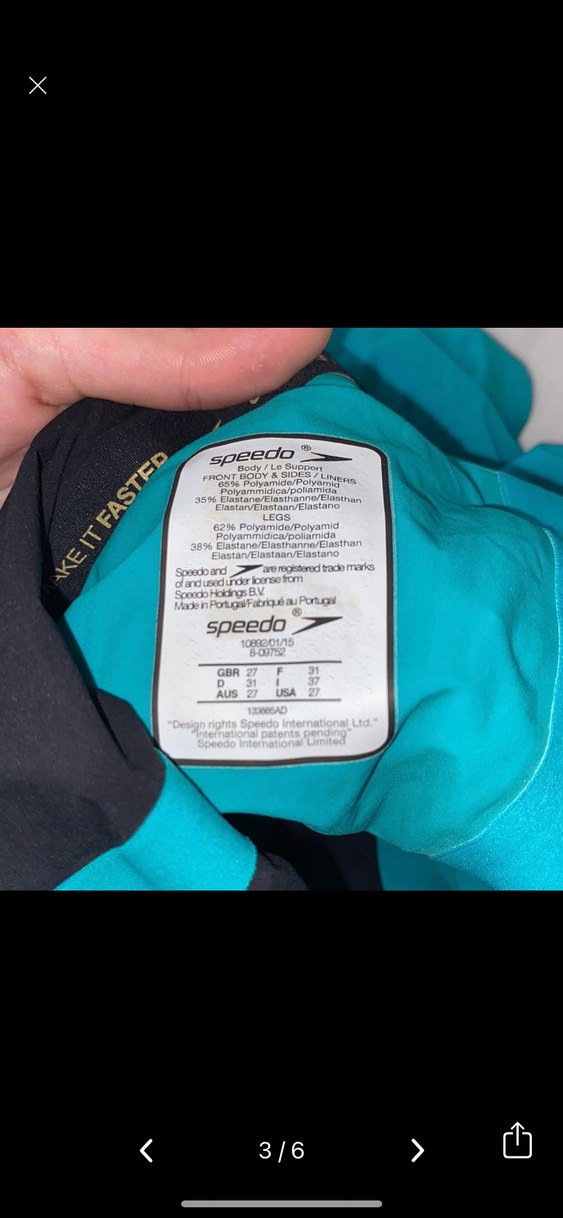 Speedo carbon mayo - Görsel 3