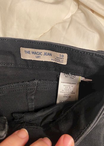 Siyah Normal Boy Kadın Kot Pantolon M&S - Görsel 2