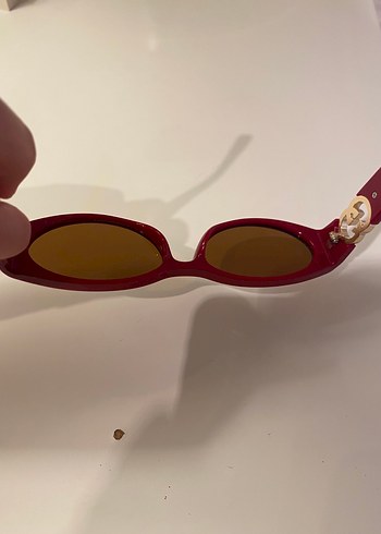 Bordo Guccı güneş gözlüğü - Görsel 3