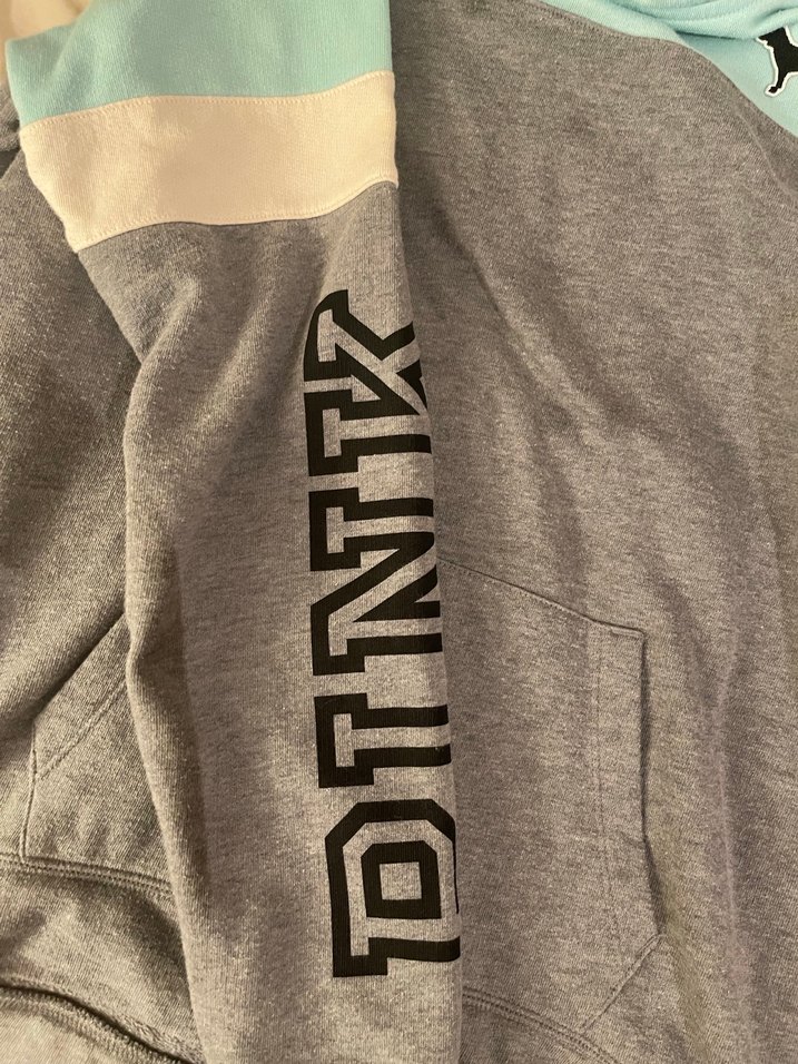 Pink victorias secret sweatshirt - Görsel 3