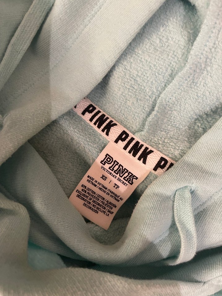 Pink victorias secret sweatshirt - Görsel 2