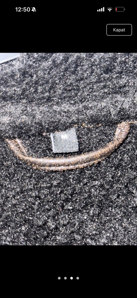 Kürklü Siyah Deri Biker Ceket Trendyolmilla - Görsel 3