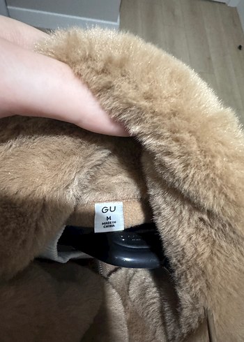 Kahverengi Kürklü Rahat Kadın Ceket - Görsel 4