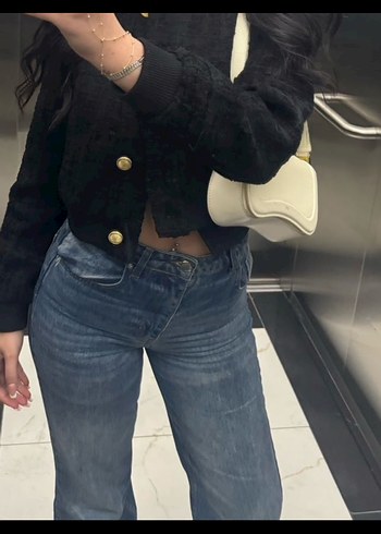 koyu mavi jean - Görsel 2