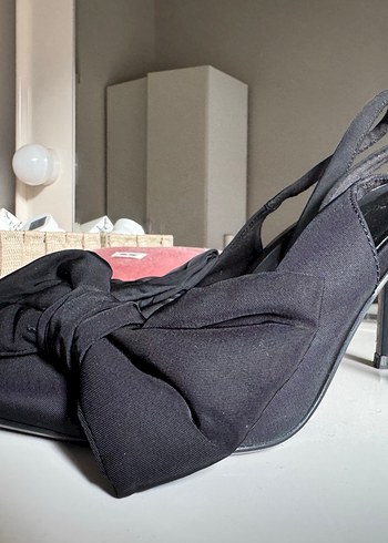 Fiyonklu Topuklu Ayakkabı - Görsel 4