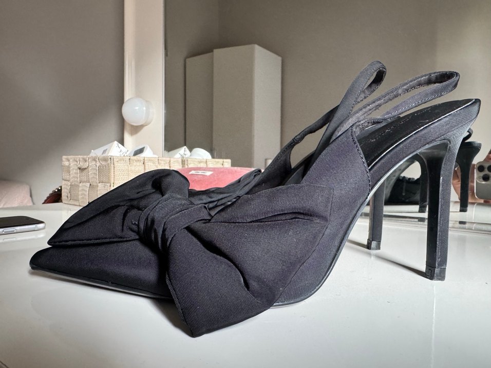 Fiyonklu Topuklu Ayakkabı - Görsel 4