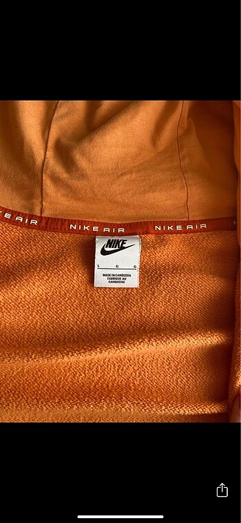 l Beden Nike Crop Hırka