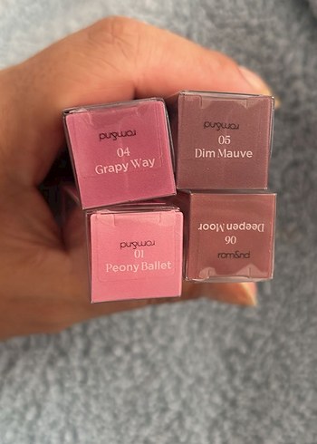 Kiko Rom&and gloss ruj çeşitleri