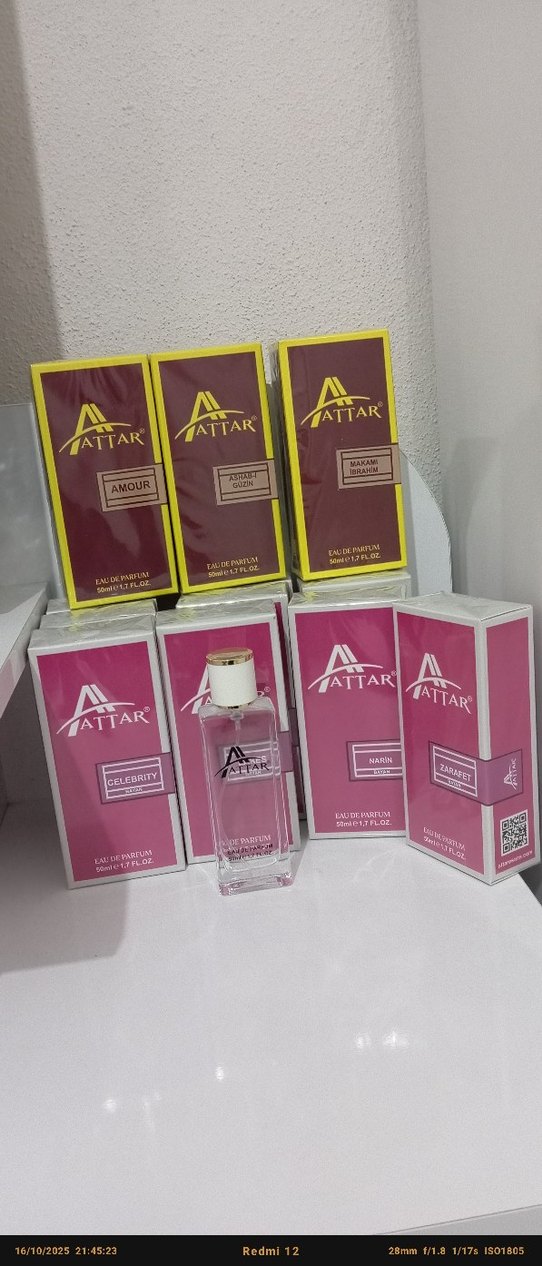 Attar Kadın Parfüm Seti 50 ml - Görsel 4