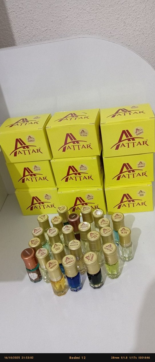 Renkli Bohem Erkek Parfümü Attar - Görsel 2