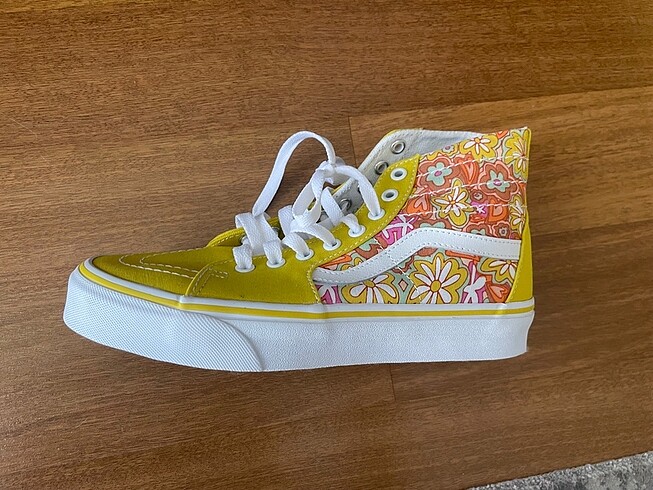 38 Beden sarı Renk Vans ayakkabı